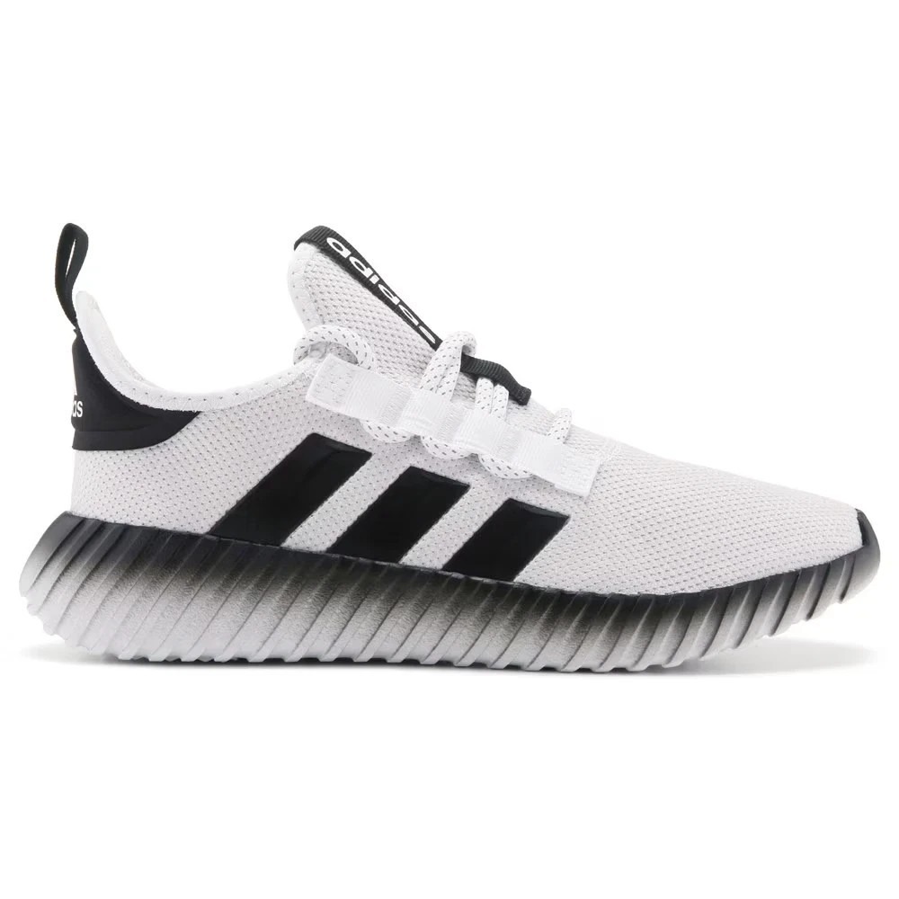 Adidas Kaptir 3.0 White Black Knit Sneakers IE6624 Mens 8.5 Womens 9.5 NEW